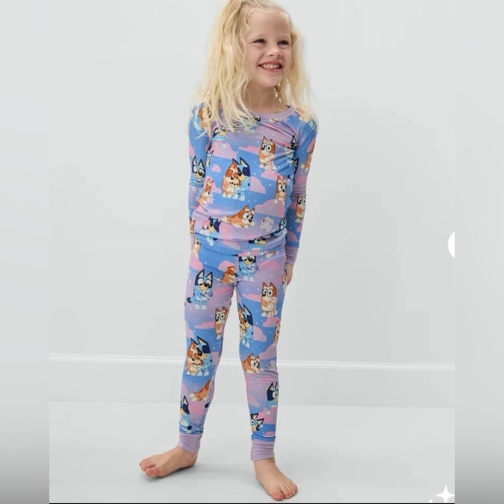 Little Sleepies Bluey Sleepytime - 2 Piece PJ Set